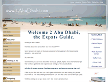 Tablet Screenshot of 2abudhabi.com